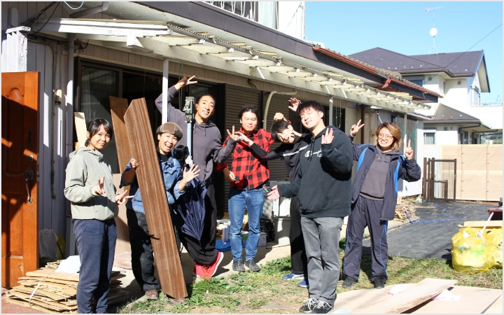 住み開きシェアハウス「Co-Living はちとご」